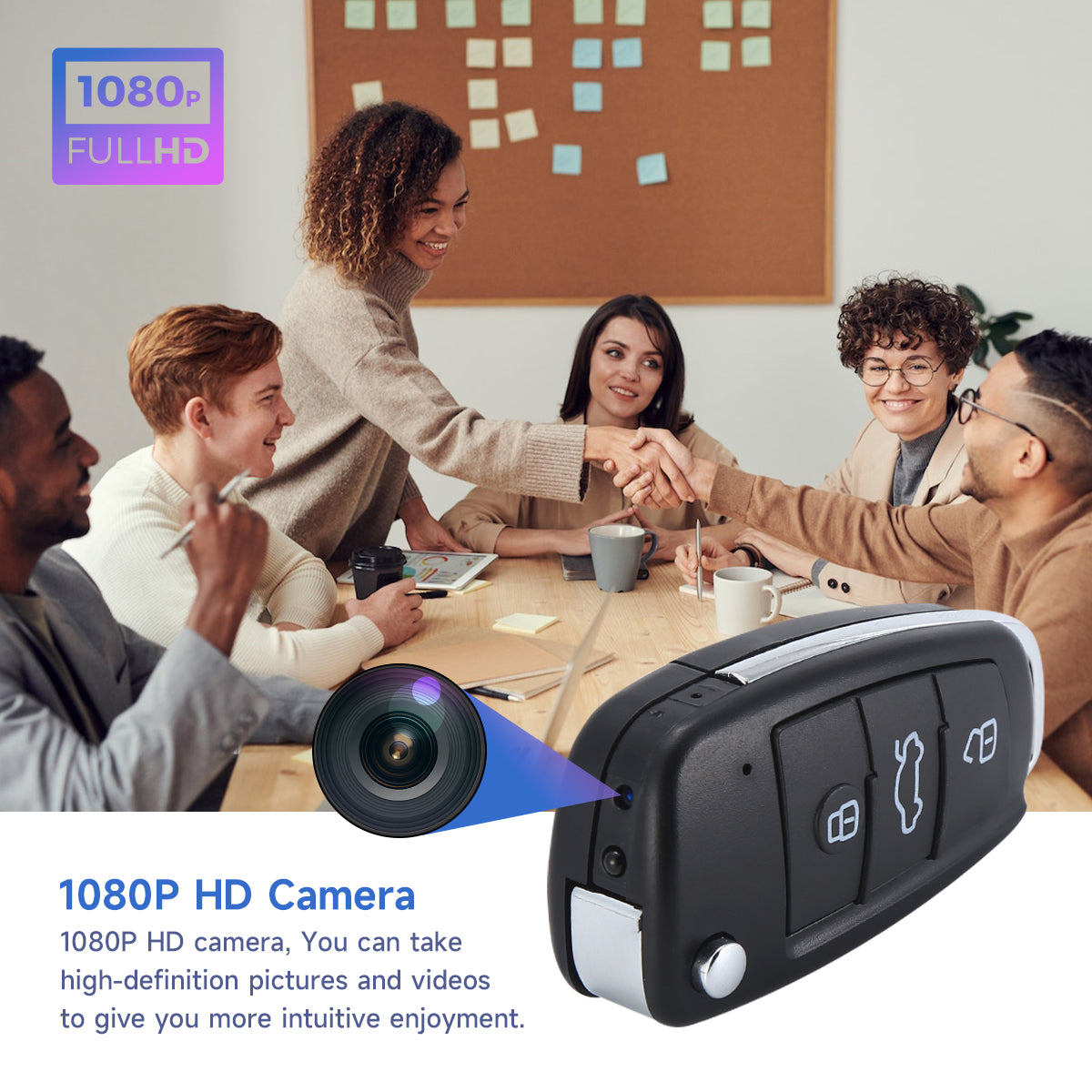 Portable Car Spy Mini Camera, Audio Recorder