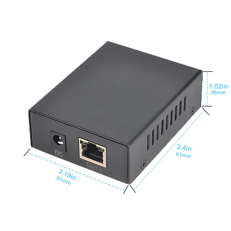Gigabit POE Splitter 5V 4A POE injector and RJ45