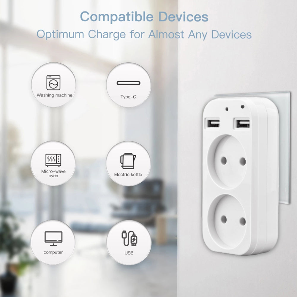 Spy Wifi Mini Socket Camera Camouflaged