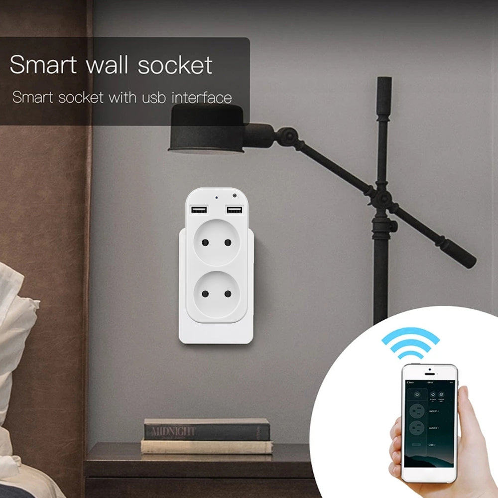 Spy Wifi Mini Socket Camera Camouflaged