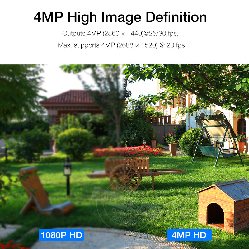 Dahua WiFi 4MP Home Outdoor Camera Two way Audio IP67
