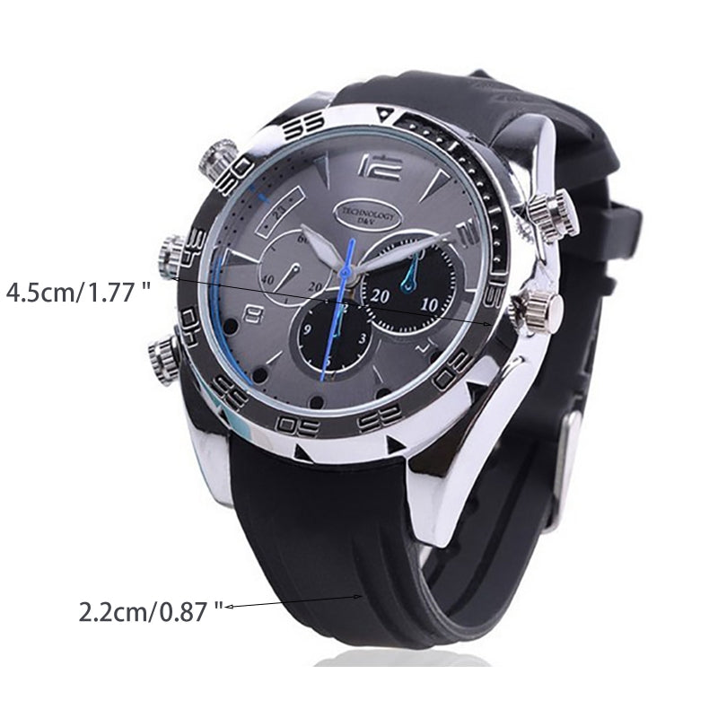 Watch Camera HD 1080P , Night Vision, Audio Recording