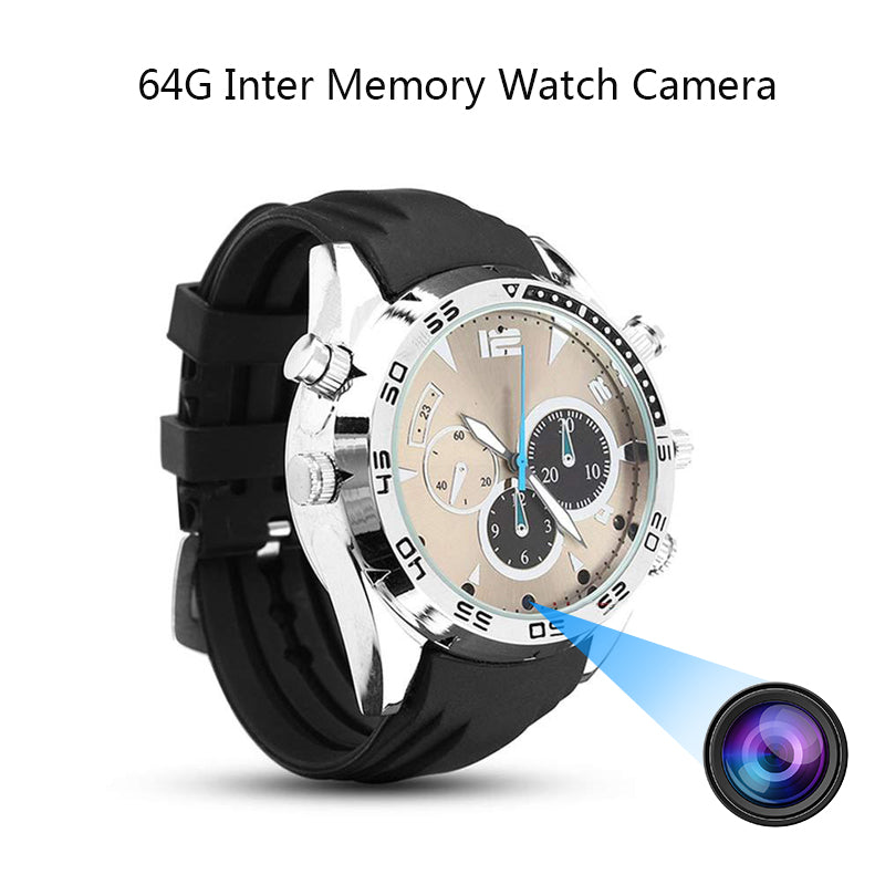 Watch Camera HD 1080P , Night Vision, Audio Recording