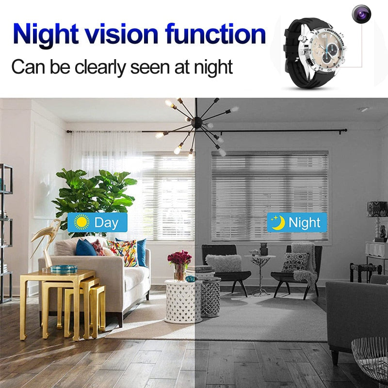 Watch Camera HD 1080P , Night Vision, Audio Recording