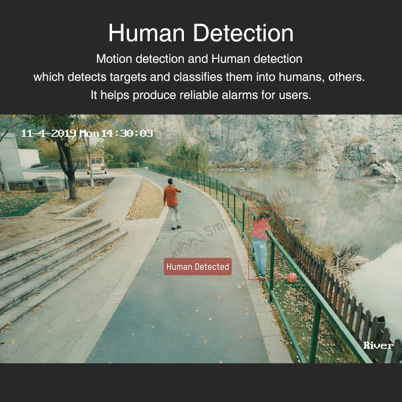 Dahua WiFi 4MP Home Outdoor Camera Two way Audio IP67