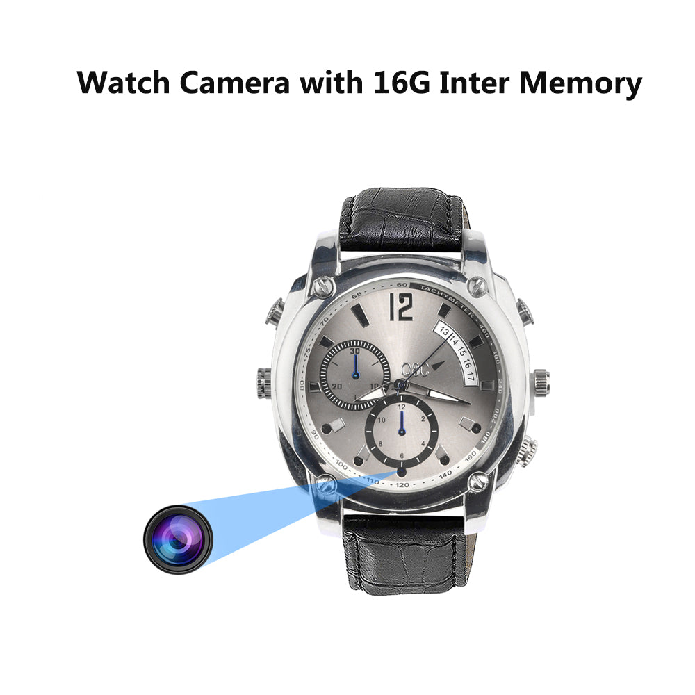 Watch Camera HD 1080P , Night Vision, Audio Recording