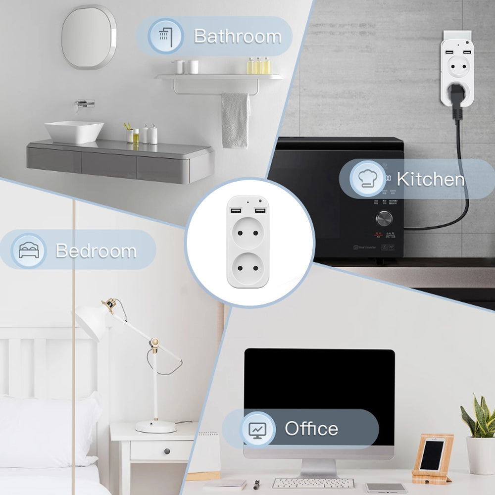 Spy Wifi Mini Socket Camera Camouflaged
