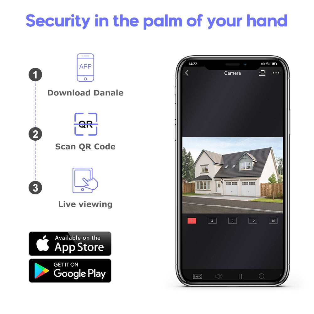 8MP ColorVu Acusense PoE IP Camera