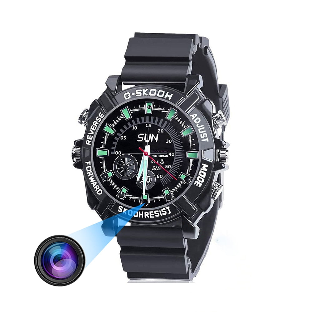 Watch Camera HD 1080P , Night Vision, Audio Recording