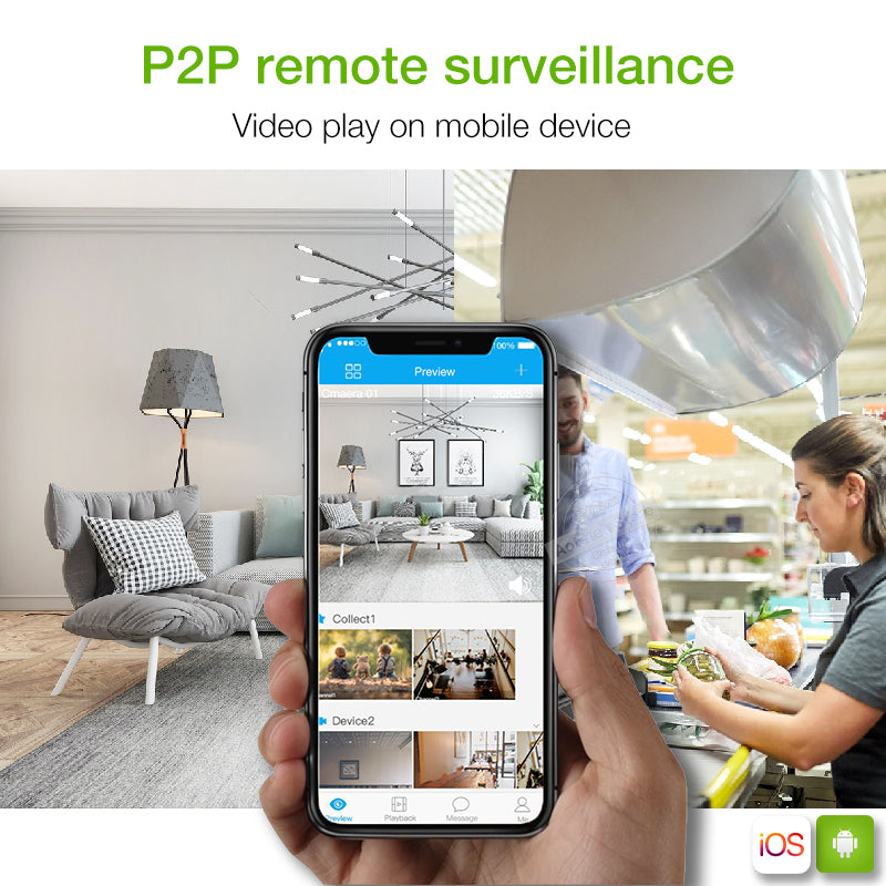 Dahua WizSense 4MP/8MP 4K Bullet Camera Sound and Light Alarm