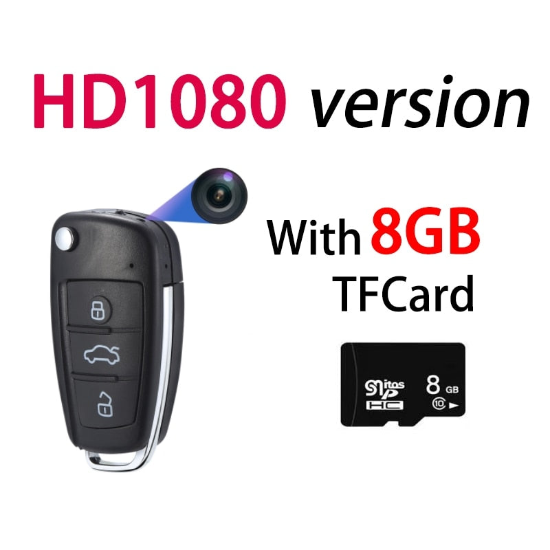 Portable Car Spy Mini Camera, Audio Recorder