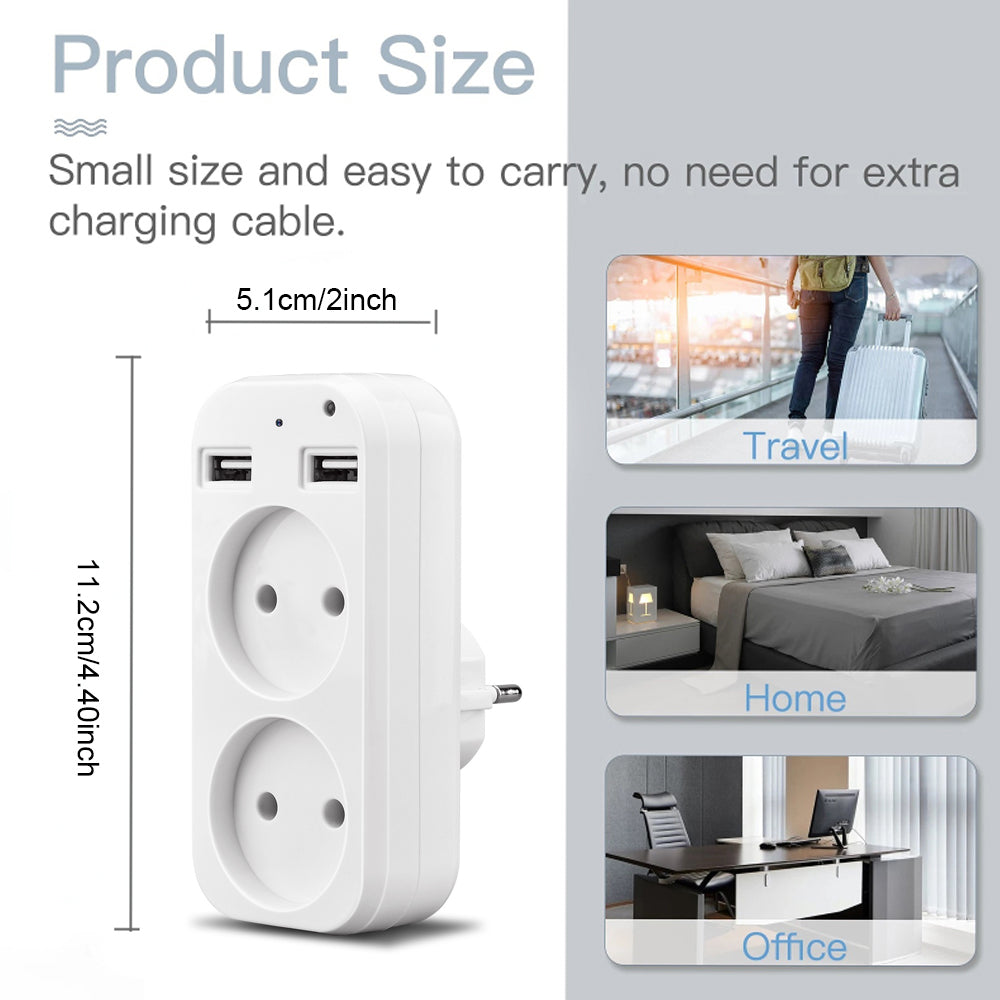 Spy Wifi Mini Socket Camera Camouflaged