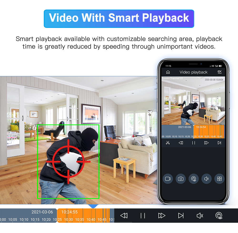 Dahua IP Camera Security set 4K 16CH POE NVR5216-16P-4KS2 8MP IPC-HDW2831TM-AS-S2