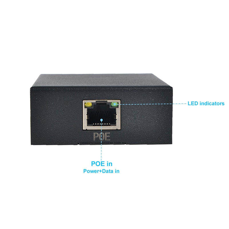 Gigabit POE Splitter 5V 4A POE injector and RJ45