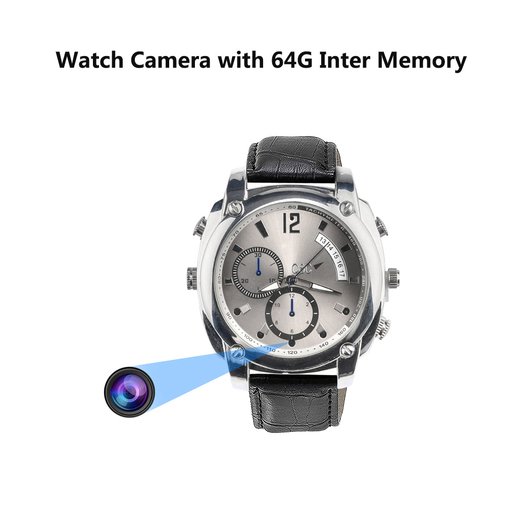 Watch Camera HD 1080P , Night Vision, Audio Recording