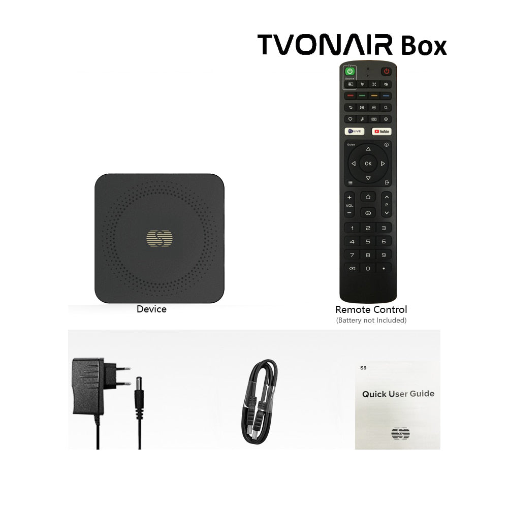 Settopbox Android 11 Smart TV Quad Core WebTV YouTube Media Player + Megastar one year