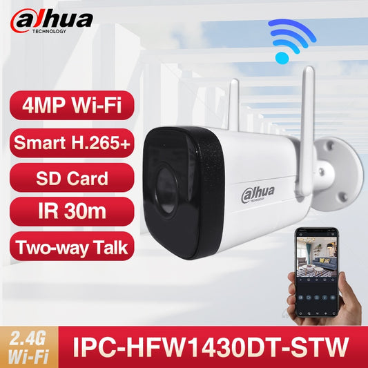 Dahua WiFi 4MP Home Outdoor Camera Two way Audio IP67