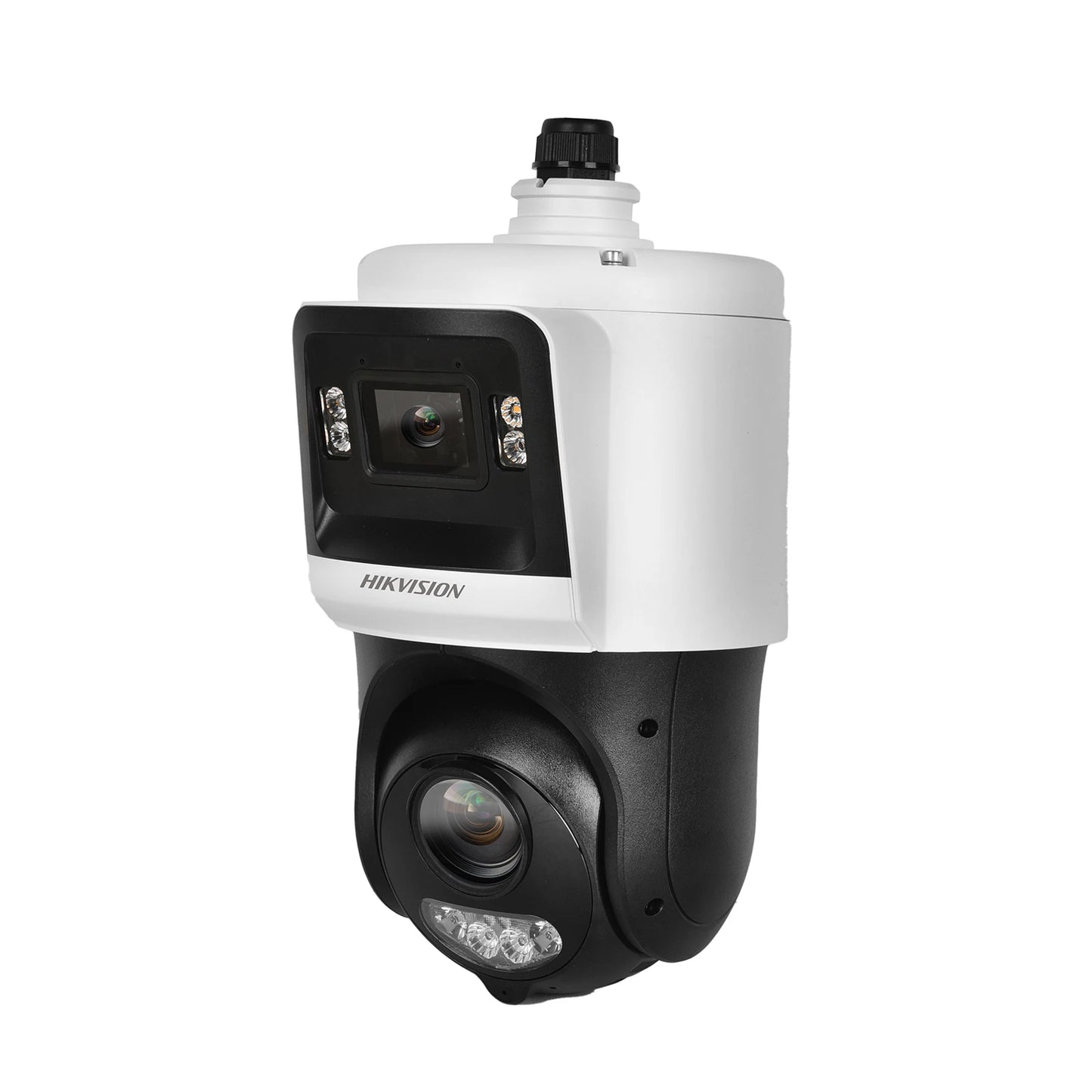 Hikvision DS-2SE4C425MWG-E/14 TandemVu 4+4MP F1.0 Bullet 25X PTZ 30-100M Colorful & IR Active Alarm 2-Way Audio
