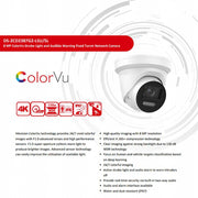 8MP ColorVu Acusense PoE IP Camera