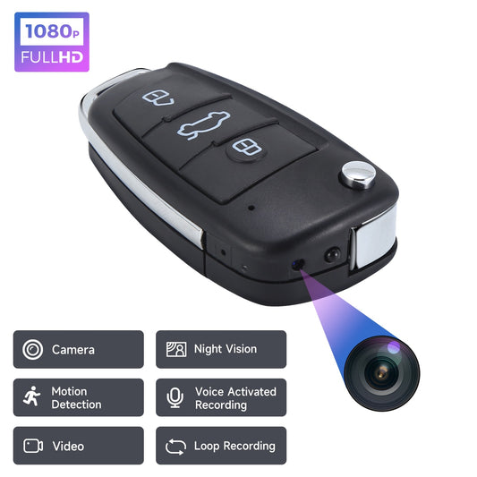 Portable Car Spy Mini Camera, Audio Recorder